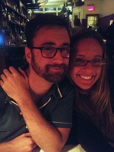 Andy and his cousin Heather at RedCat